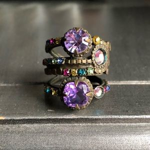 Sorrelli cocktail ring